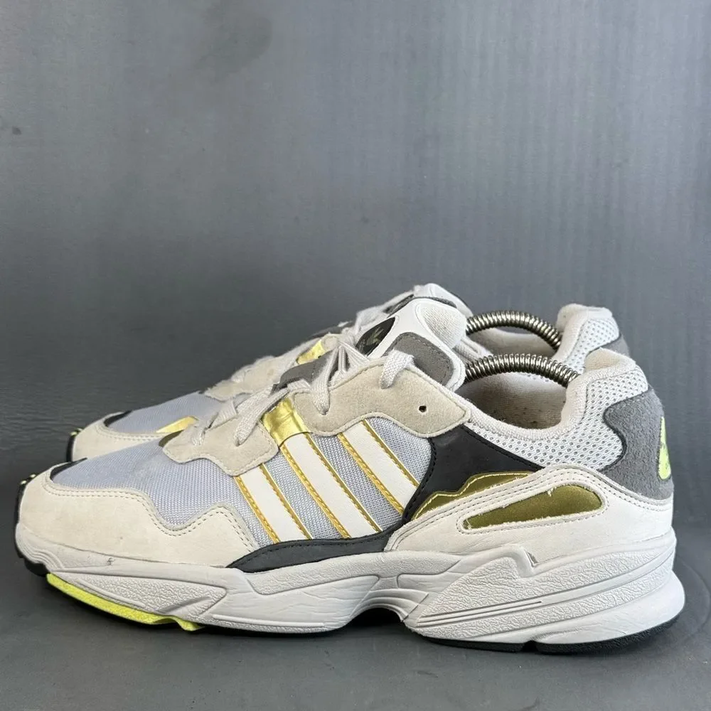 Adidas Yung-96 'Grey Silver' athletic sneaker shoes men’s size 10